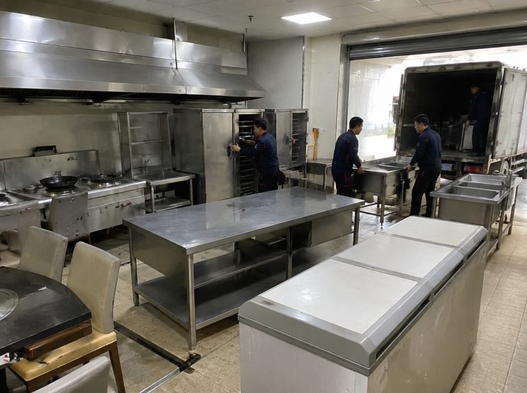 资中县酒店宾馆厨房设备整体回收